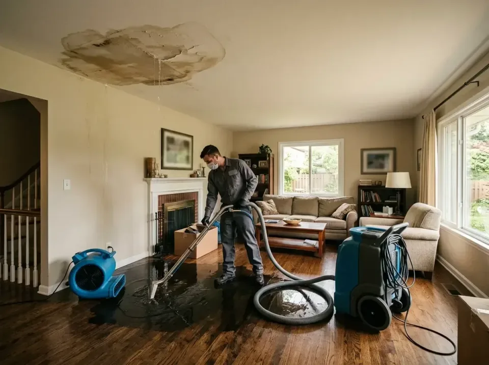 attic-pipe-burst-ceiling-drip-008 — frequently asked questions, Water Damage Restoration & Carpet Care in Eatontown, NJ